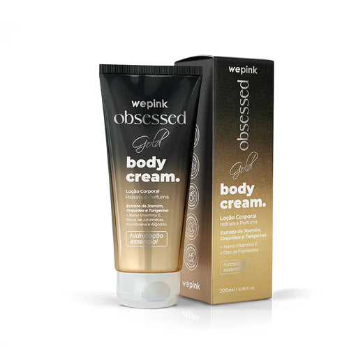 Body Cream Obsessed Gold Desodorante Hidratante 200ml