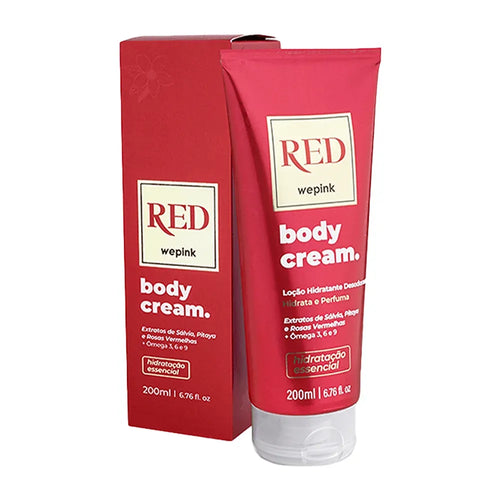 Body Cream Red Desodorante Hidratante 200ml