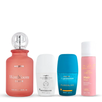 Kits Kit Wonbloom Charm + Roll-on Heaven Bride + Pureblixx + Hair Mist Liberté Exclusif - Wepink Kit Wonbloom Charm + Roll-on Heaven Bride + Pureblixx + Hair Mist Liberté Exclusif