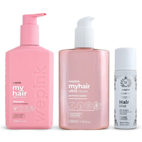 Kit Shampoo + Proteína Capilar + Hair Mist Heaven