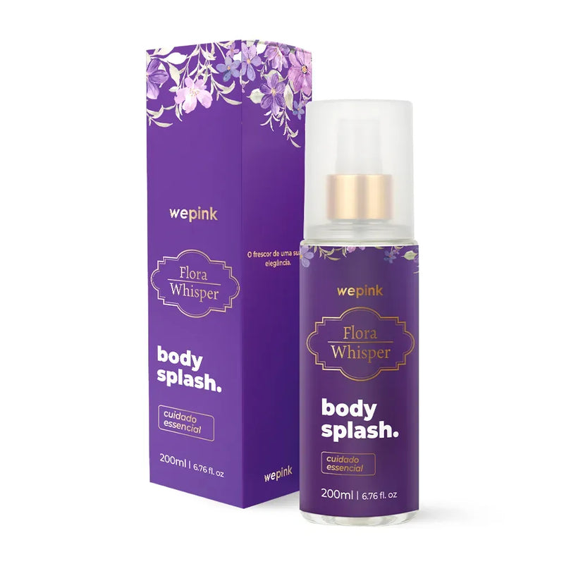 Body Splash Flora Whisper Desodorante Colônia 200ml