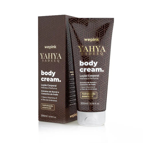 Body Cream Yahya Sadeeq Desodorante Hidratante 200ml