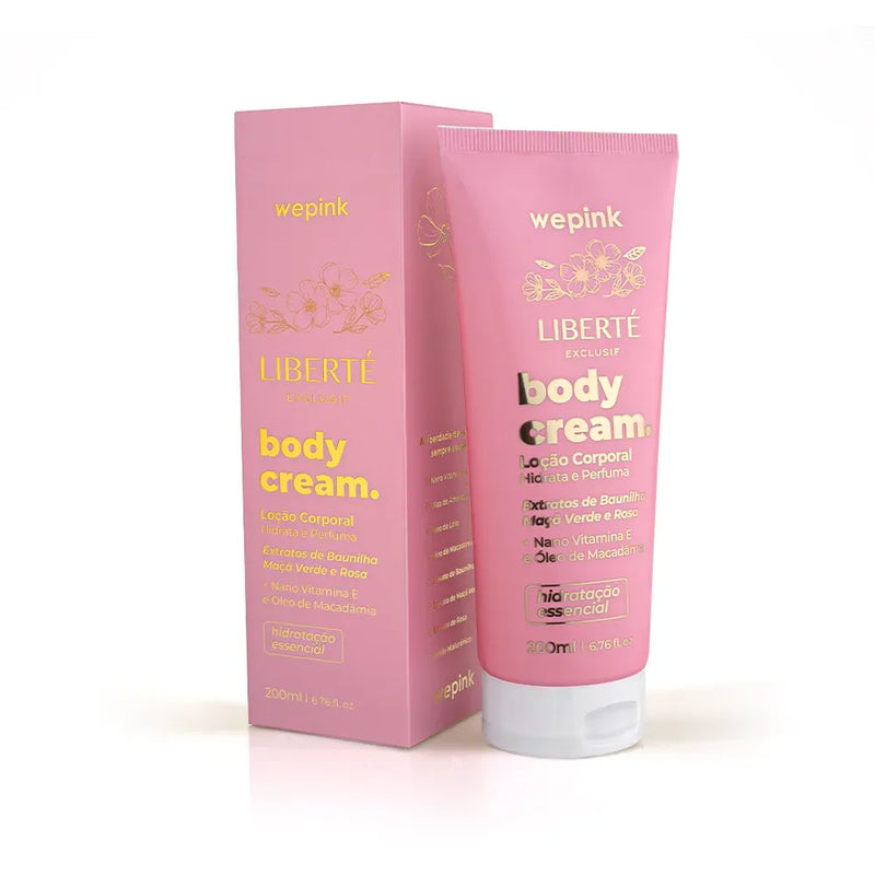 Body Cream Liberté Exclusif Desodorante Hidratante 200ml