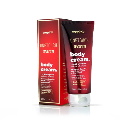 Body Cream One Touch Warm Desodorante Hidratante 200ml