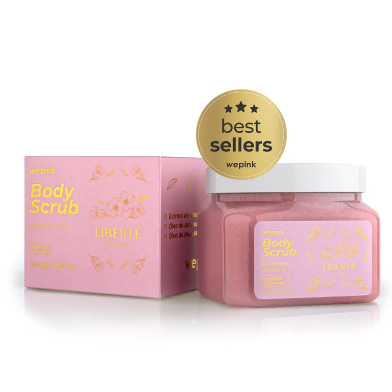 Body Scrub Liberté Exclusif Esfoliante Corporal 450gr