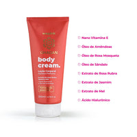 Body Cream Ghadan Desodorante Hidratante 200ml