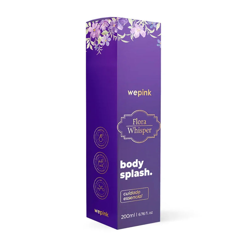 Body Splash Flora Whisper Desodorante Colônia 200ml