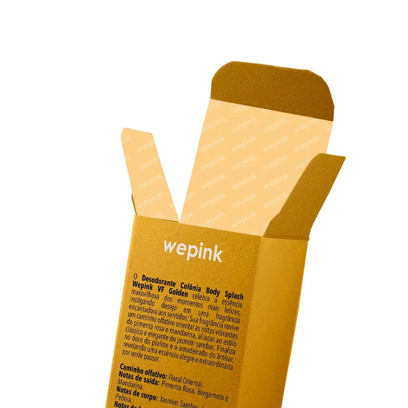 Body Splash VF Golden Desodorante Colônia 200ml