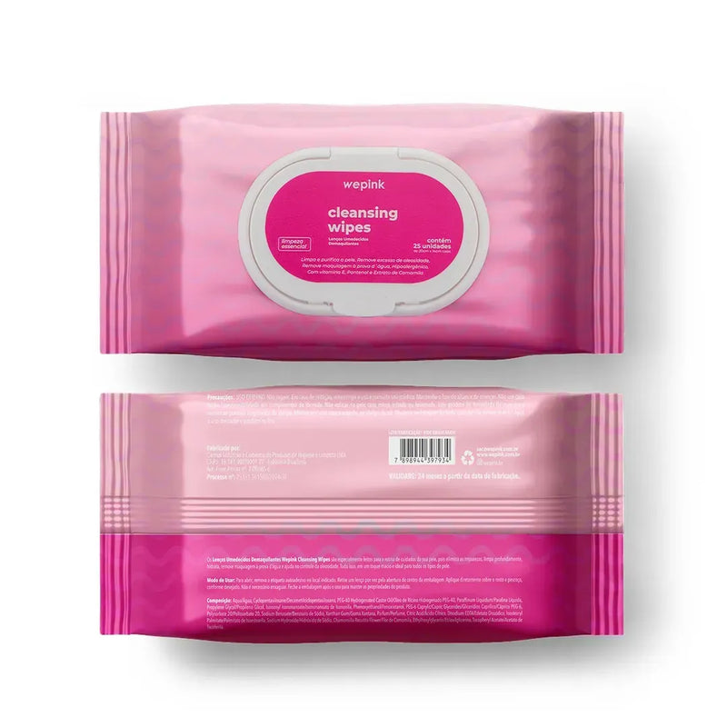 Cleansing Wipes Lenço Umedecido Demaquilante 25 un.