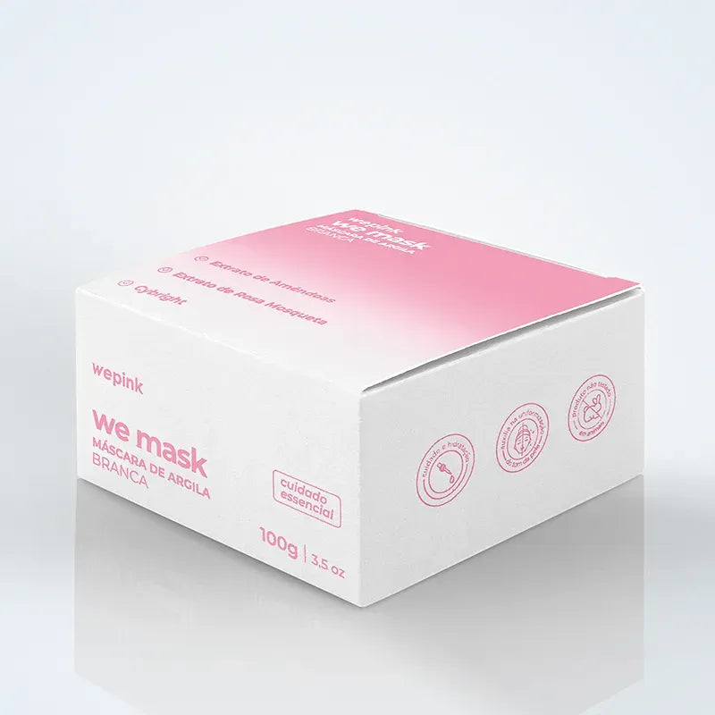We Mask - Máscara de Argila Branca 100g